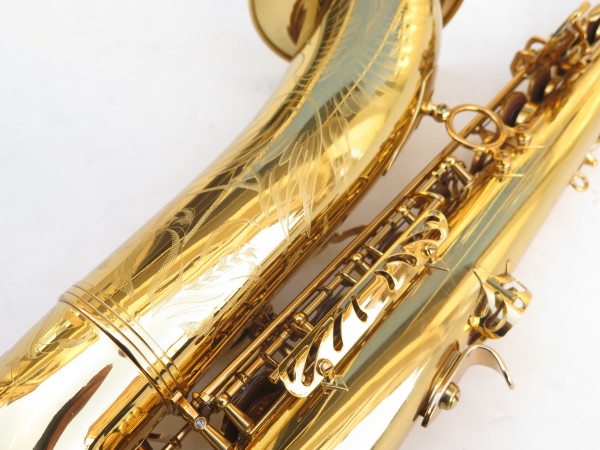 Saxophone ténor Selmer Référence 36 Flamingo verni gravé (12)