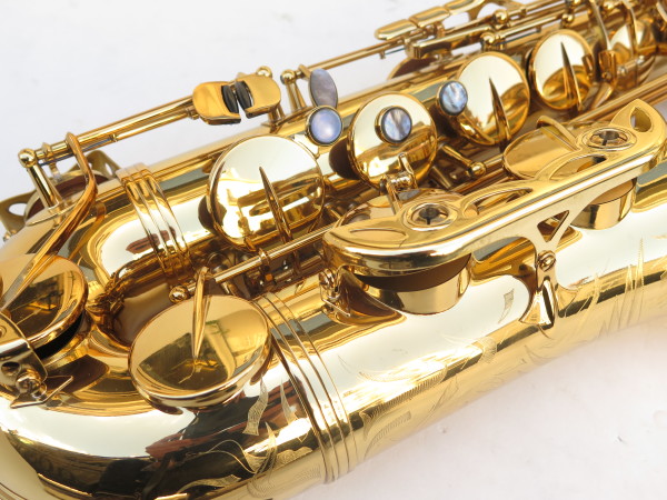 Saxophone ténor Selmer Référence 36 Flamingo verni gravé (4)