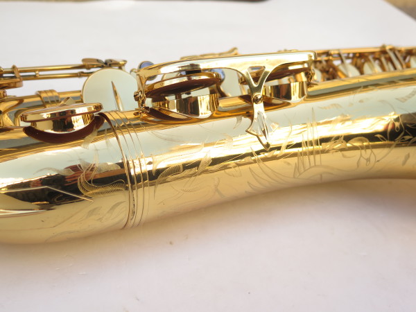 Saxophone ténor Selmer Référence 36 Flamingo verni gravé (7)