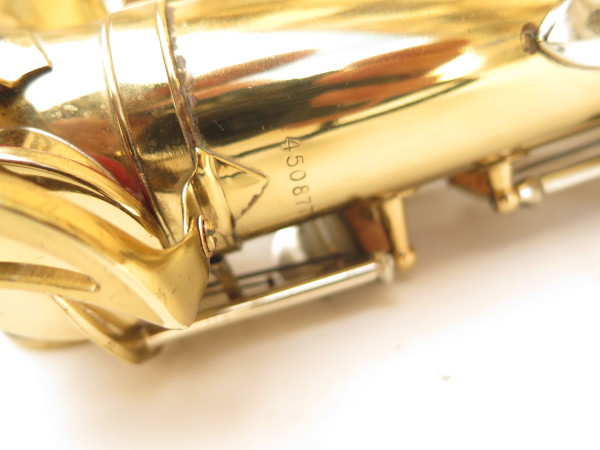 Saxophone alto King Super 20 Silversonic verni gravé (8)