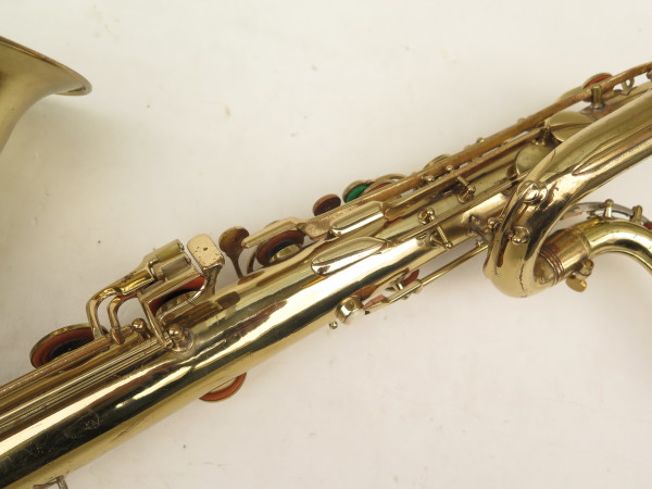Saxophone baryton CONN 12M verni gravé (2)