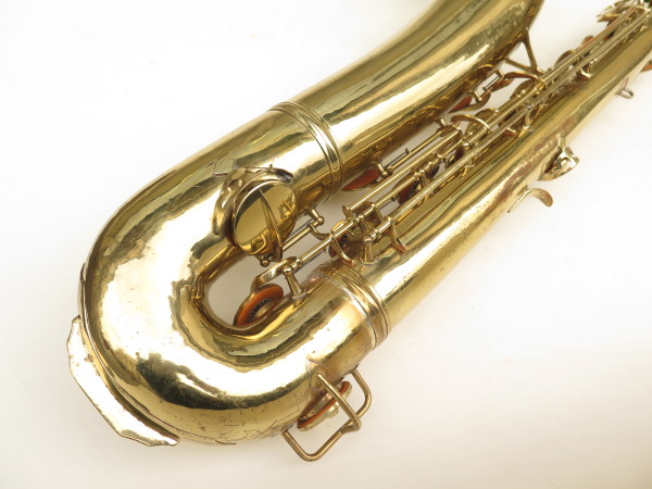 Saxophone baryton CONN 12M verni gravé (8)