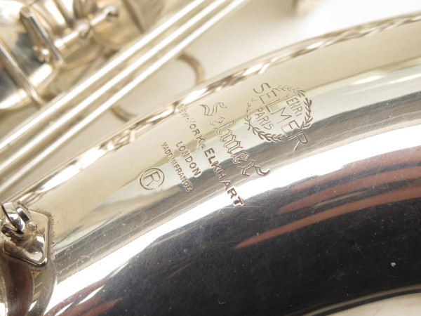 Saxophone ténor Selmer Mark 6 argenté (1)