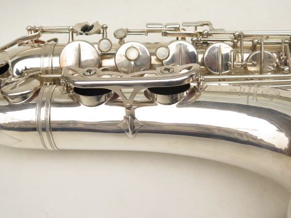 Saxophone ténor Selmer Mark 6 argenté (9)