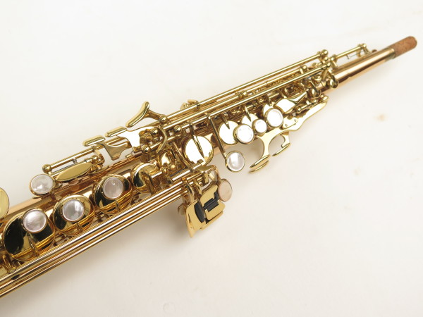 Saxophone soprano Yanagisawa s902 bronze verni (4)