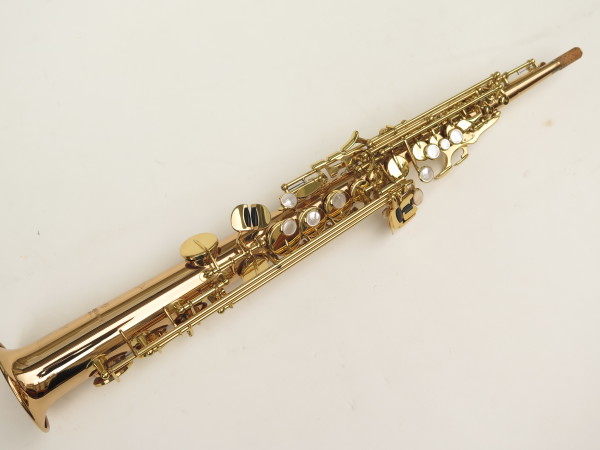 Saxophone soprano Yanagisawa s902 bronze verni (5)
