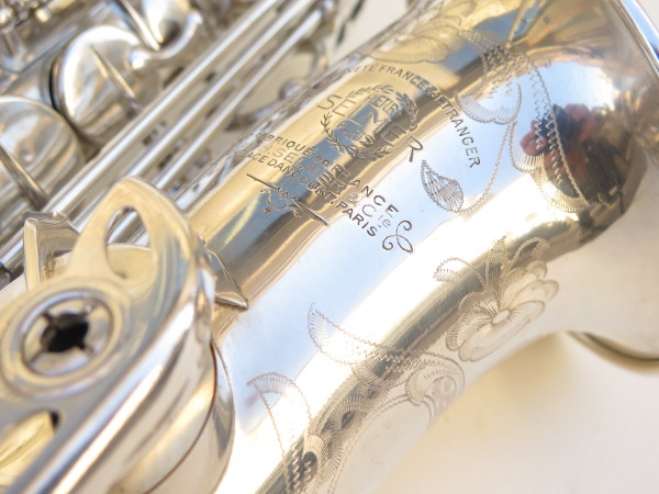 Saxophone alto Selmer Balanced Action argenté gravé (2)