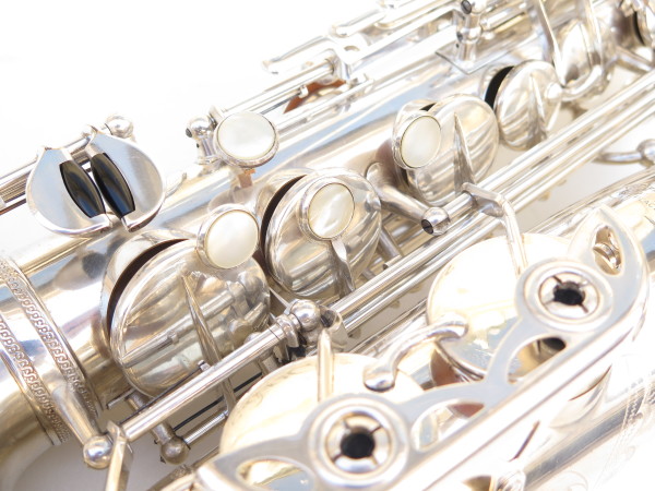 Saxophone alto Selmer Balanced Action argenté gravé (3)