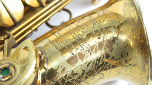 Saxophone alto Selmer Mark 6 verni gravé (1)