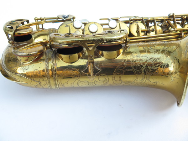 Saxophone alto Selmer Mark 6 verni gravé (10)