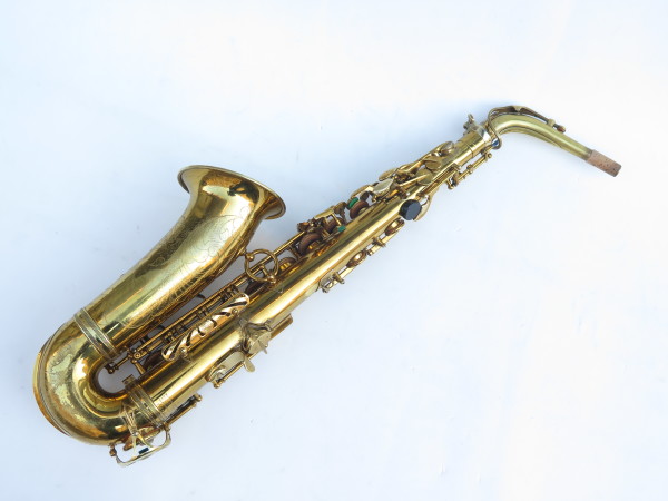 Saxophone alto Selmer Mark 6 verni gravé (12)