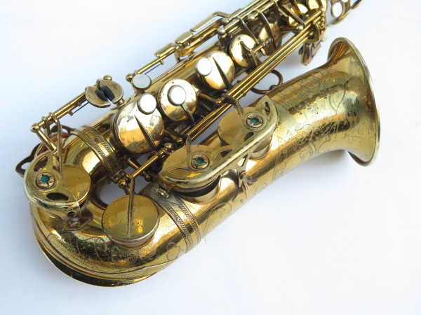 Saxophone alto Selmer Mark 6 verni gravé (14)