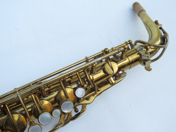 Saxophone alto Selmer Mark 6 verni gravé (15)