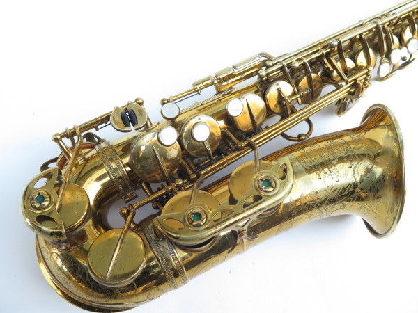 Saxophone alto Selmer Mark 6 verni gravé (2)