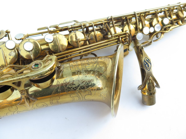 Saxophone alto Selmer Mark 6 verni gravé (9)
