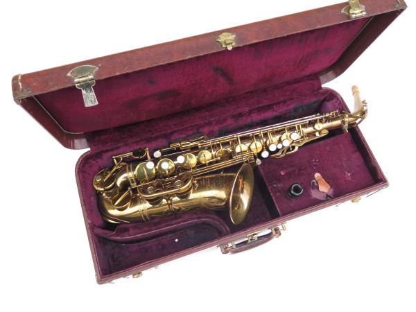 Saxophone alto Selmer Mark 6 verni gravé américain (2)
