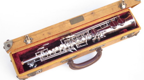 Saxophone sopranino Selmer Mark 6 argenté (1)