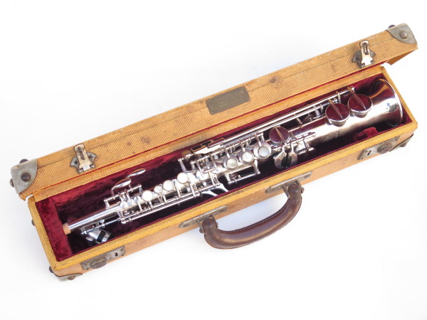 Saxophone sopranino Selmer Mark 6 argenté (1)