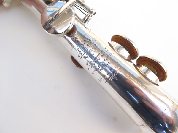 Saxophone sopranino Selmer Mark 6 argenté (6)