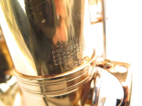 Saxophone ténor Selmer Mark 6 verni clétage argenté (10)