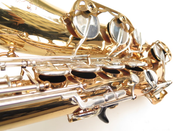 Saxophone ténor Selmer Mark 6 verni clétage argenté (11)
