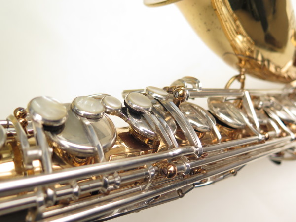 Saxophone ténor Selmer Mark 6 verni clétage argenté (2)