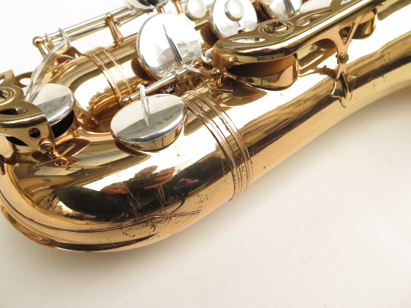Saxophone ténor Selmer Mark 6 verni clétage argenté (7)