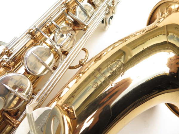 Saxophone ténor Selmer Mark 6 verni clétage argenté (9)