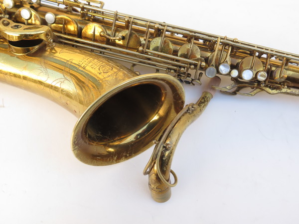 Saxophone ténor Selmer Balanced Action verni gravé (17)