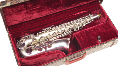 Saxophone alto King Super 20 argenté aurifié (1)