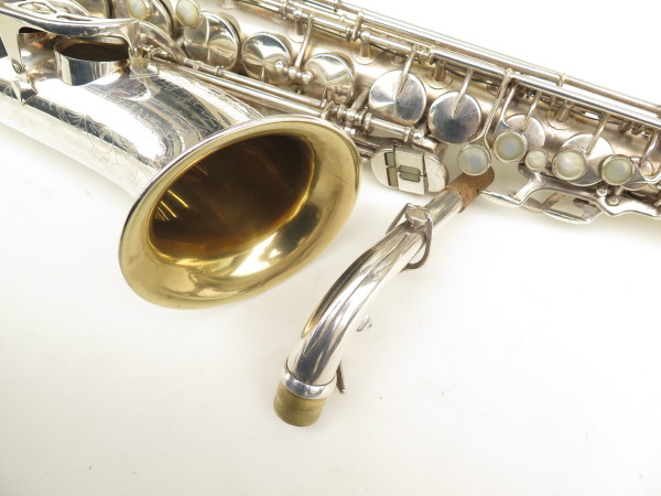 Saxophone alto King Super 20 argenté aurifié (12)