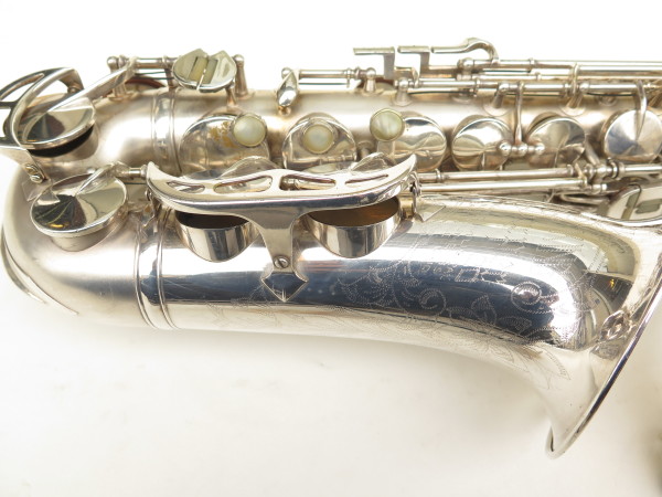 Saxophone alto King Super 20 argenté aurifié (13)