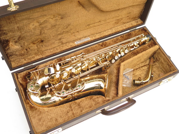 Saxophone alto Selmer Super Action 80 verni gravé (1)