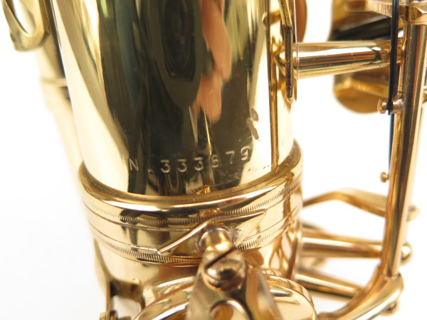 Saxophone alto Selmer Super Action 80 verni gravé (15)