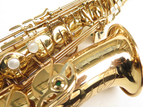 Saxophone alto Selmer Super Action 80 verni gravé (5)