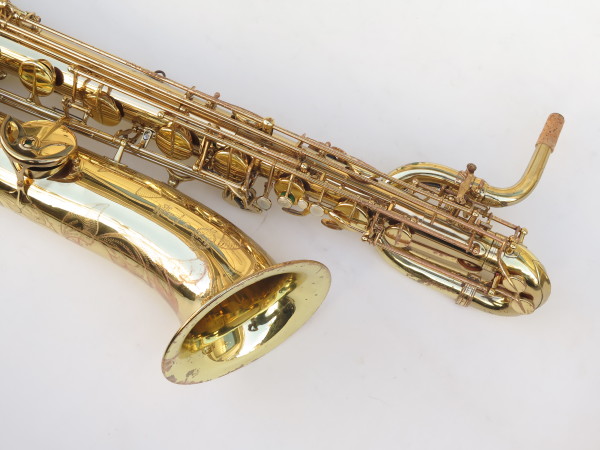 Saxophone baryton Selmer Super Action 80 Série 2 verni gravé (1)