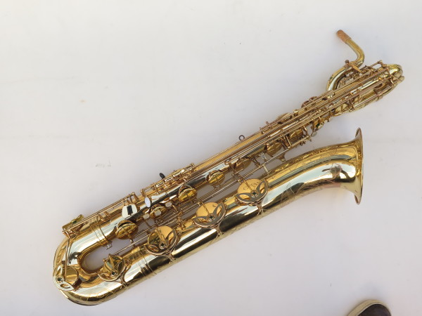 Saxophone baryton Selmer Super Action 80 Série 2 verni gravé (11)