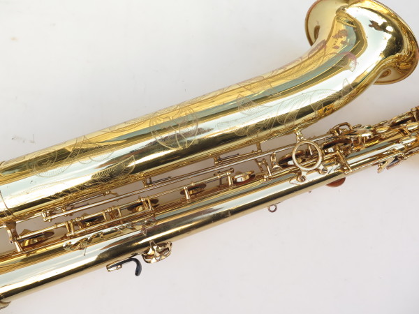 Saxophone baryton Selmer Super Action 80 Série 2 verni gravé (15)