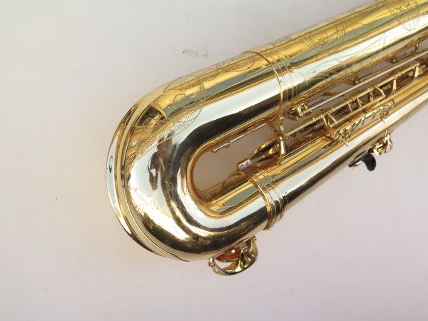 Saxophone baryton Selmer Super Action 80 Série 2 verni gravé (16)