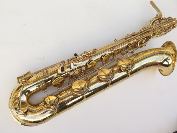 Saxophone baryton Selmer Super Action 80 Série 2 verni gravé (18)