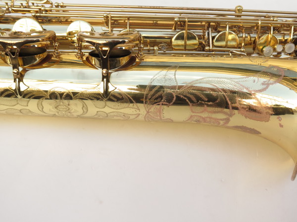 Saxophone baryton Selmer Super Action 80 Série 2 verni gravé (3)
