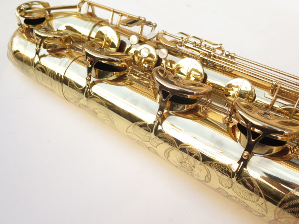 Saxophone baryton Selmer Super Action 80 Série 2 verni gravé (4)