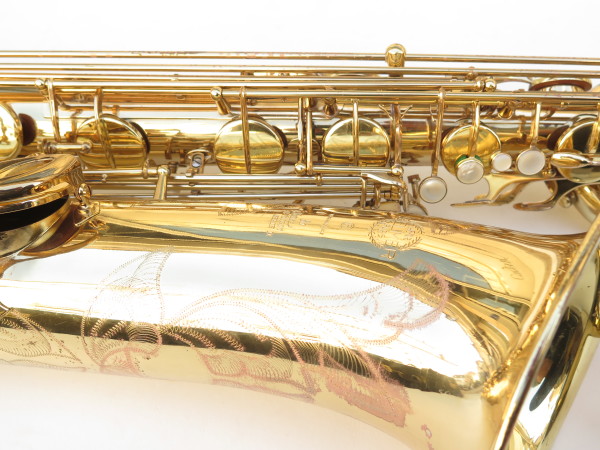 Saxophone baryton Selmer Super Action 80 Série 2 verni gravé (5)