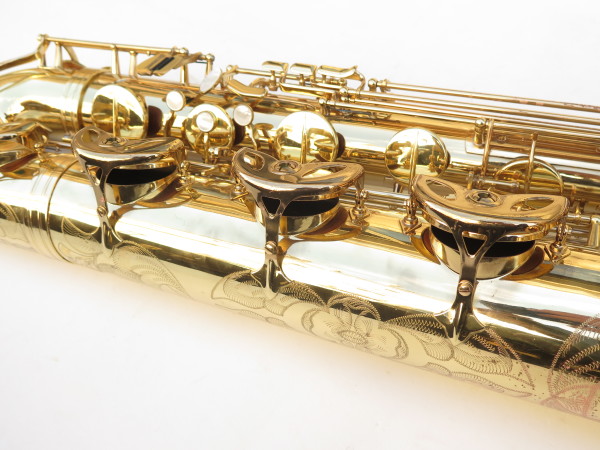 Saxophone baryton Selmer Super Action 80 Série 2 verni gravé (6)