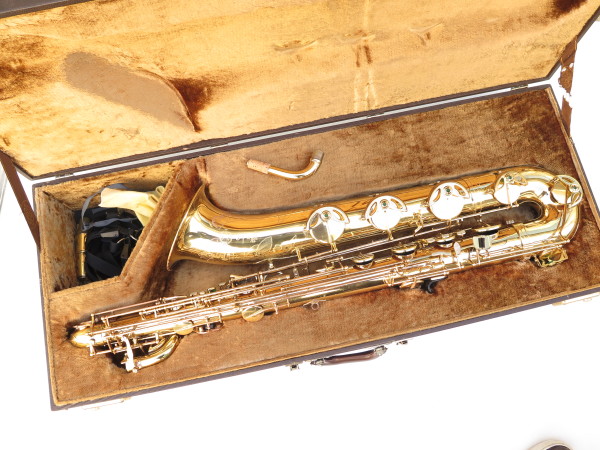 Saxophone baryton Selmer Super Action 80 Série 2 verni gravé (9)