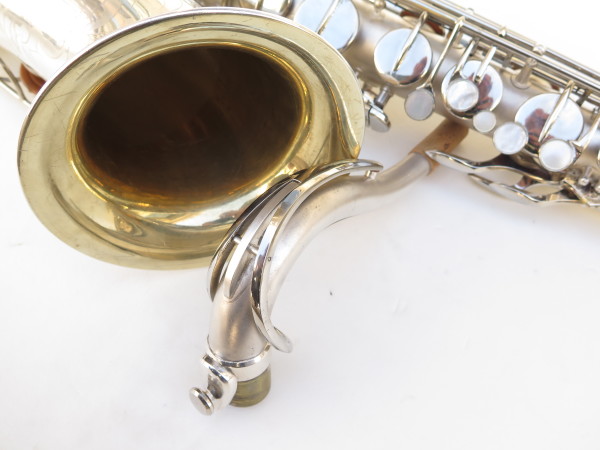 Saxophone ténor Martin Committee 3 argenté sablé plaqué or (1)