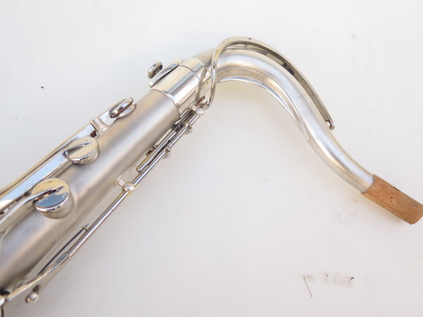 Saxophone ténor Martin Committee 3 argenté sablé plaqué or (14)