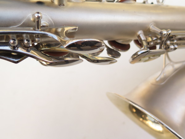 Saxophone ténor Martin Committee 3 argenté sablé plaqué or (17)