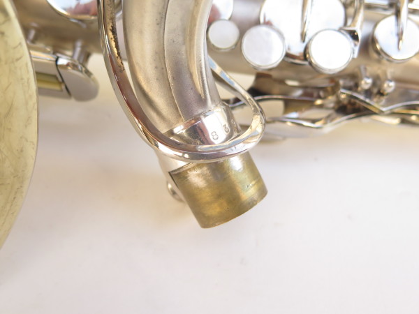 Saxophone ténor Martin Committee 3 argenté sablé plaqué or (2)
