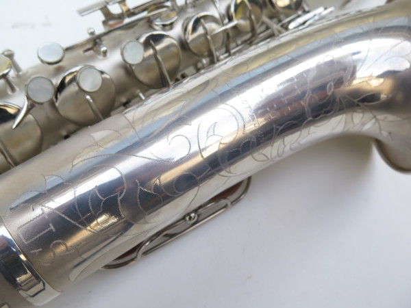 Saxophone ténor Martin Committee 3 argenté sablé plaqué or (3)